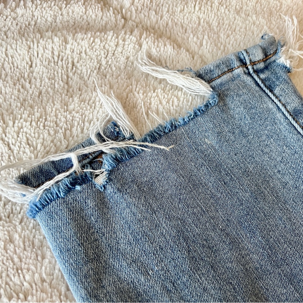 Lovervet Distressed Blue Flare Jeans - Picture 4 of 6